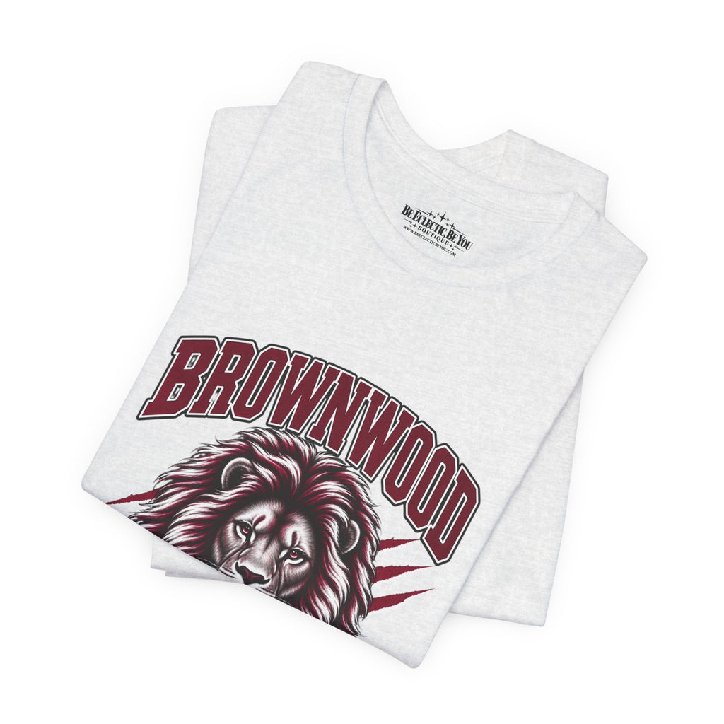 Brownwood Lions Mascot Graphic T-Shirt