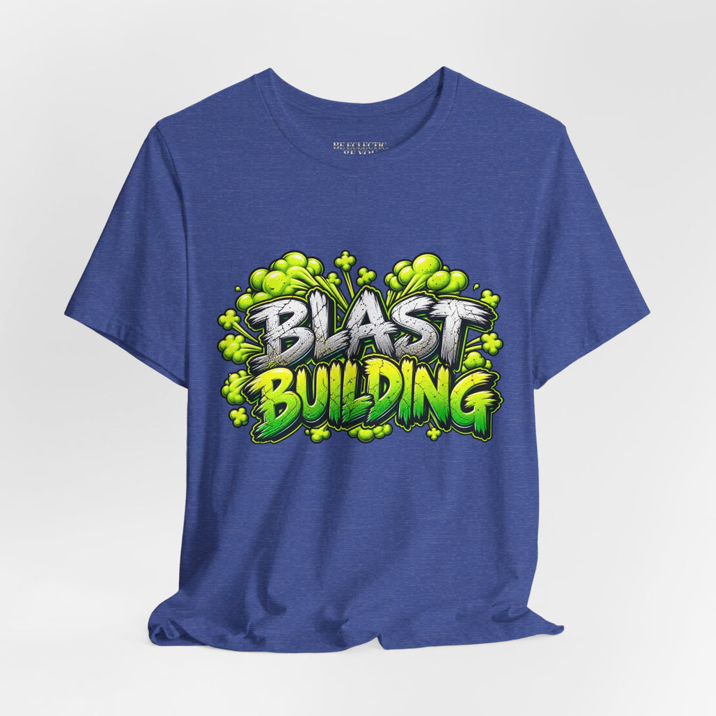 Blast Building Warning Zone Graphic Tee