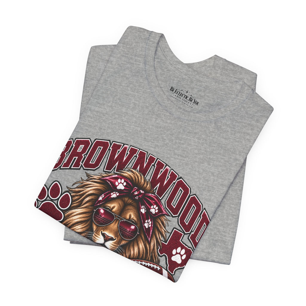 Brownwood Lion Mom Graphic T-Shirt