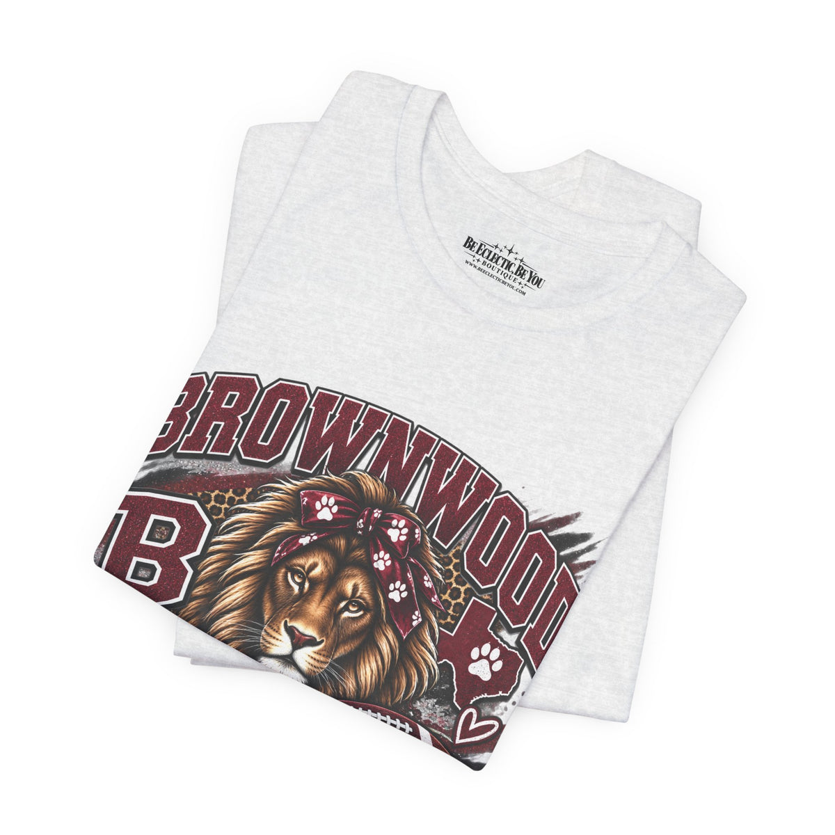 Brownwood B Lion Mom Graphic Tee