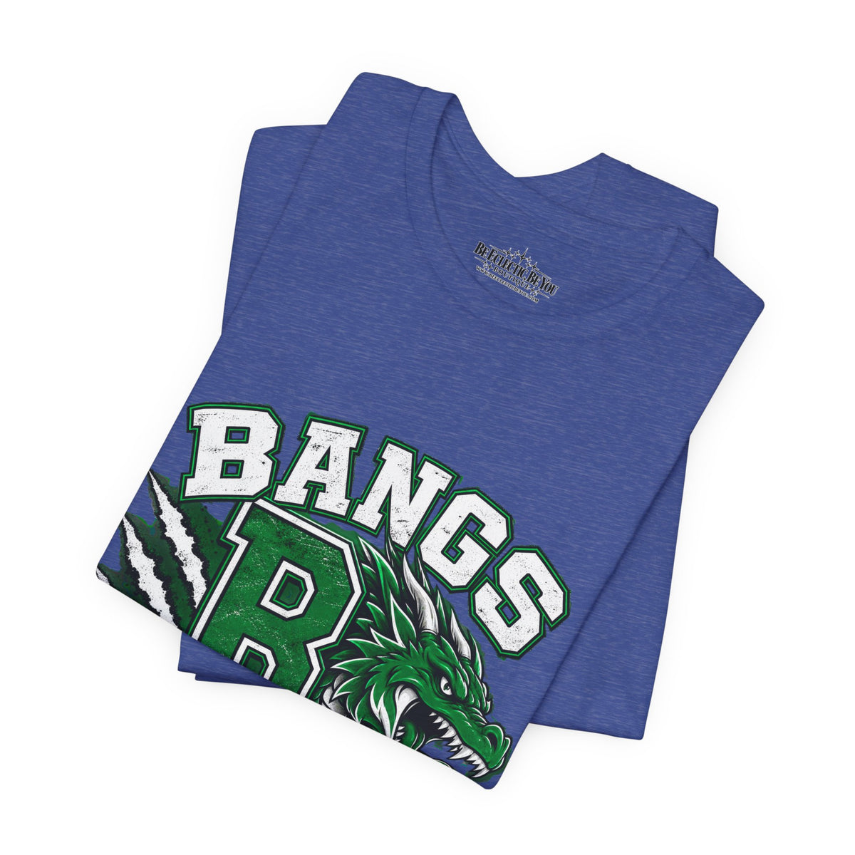 Bangs Dragons Vintage Mascot Graphic T-Shirt