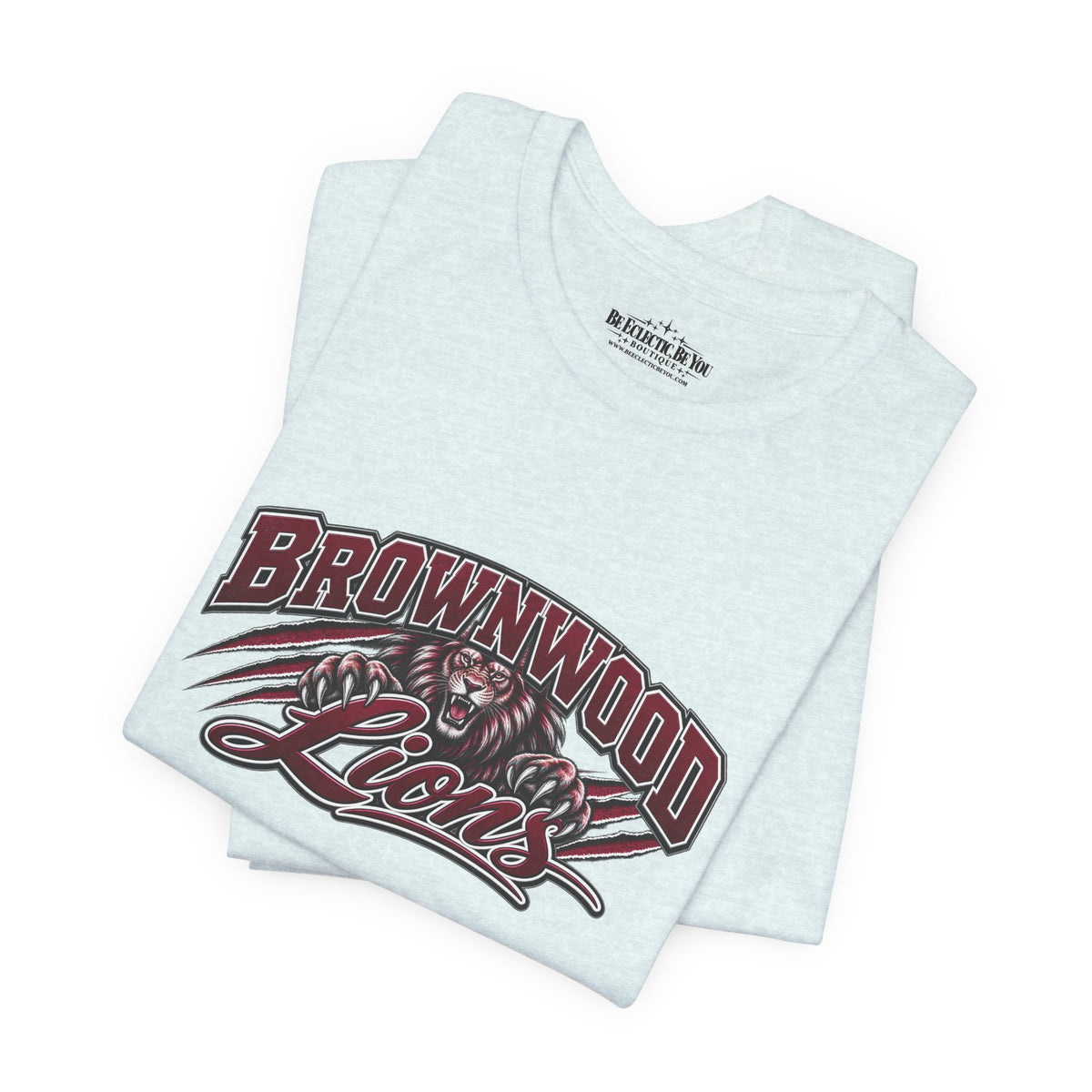 Brownwood Lions Vintage School Graphic T-Shirt