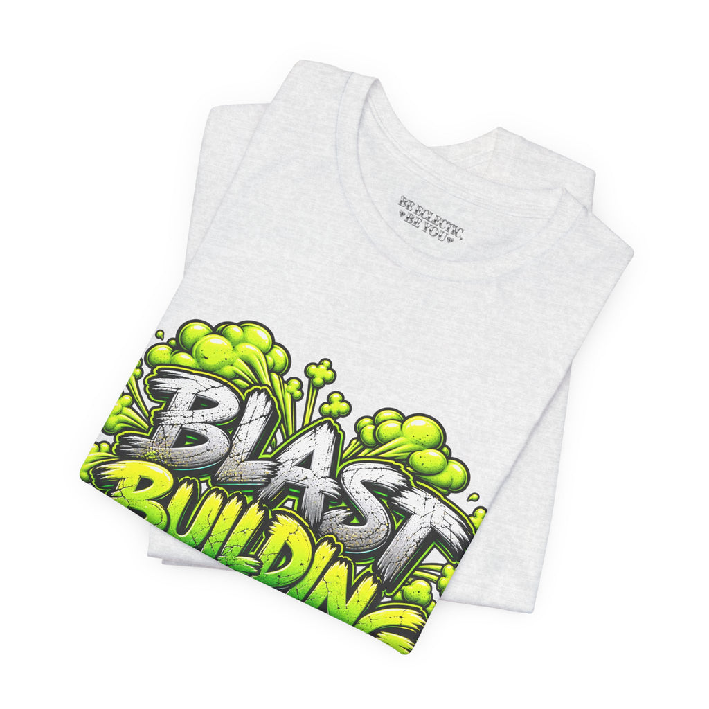 Blast Building Warning Zone Graphic Tee
