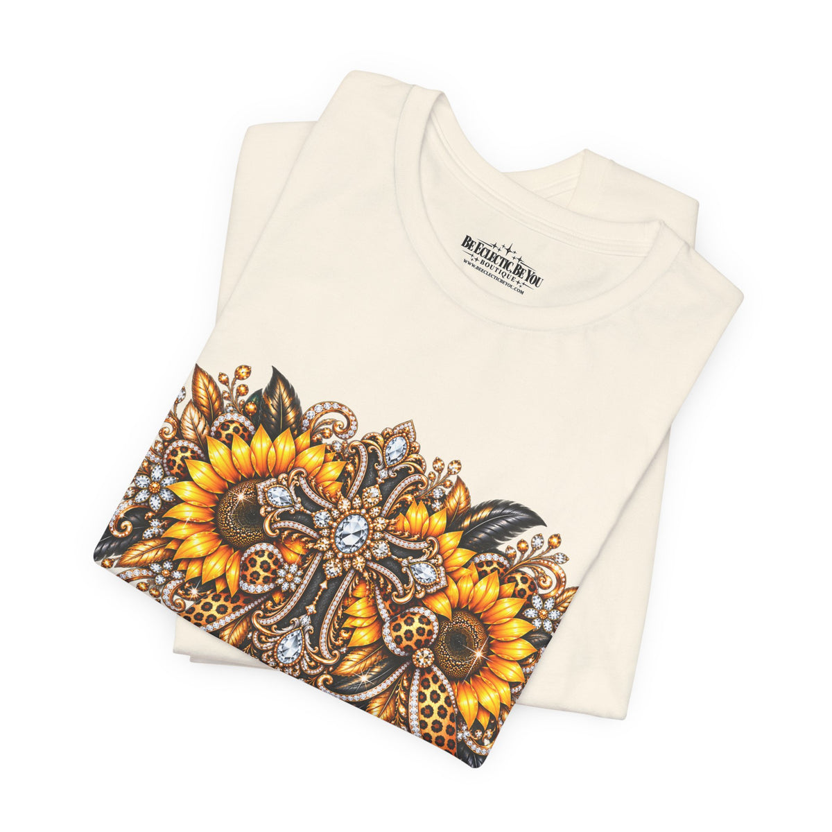 Ornate Sunflower Mandala Tee