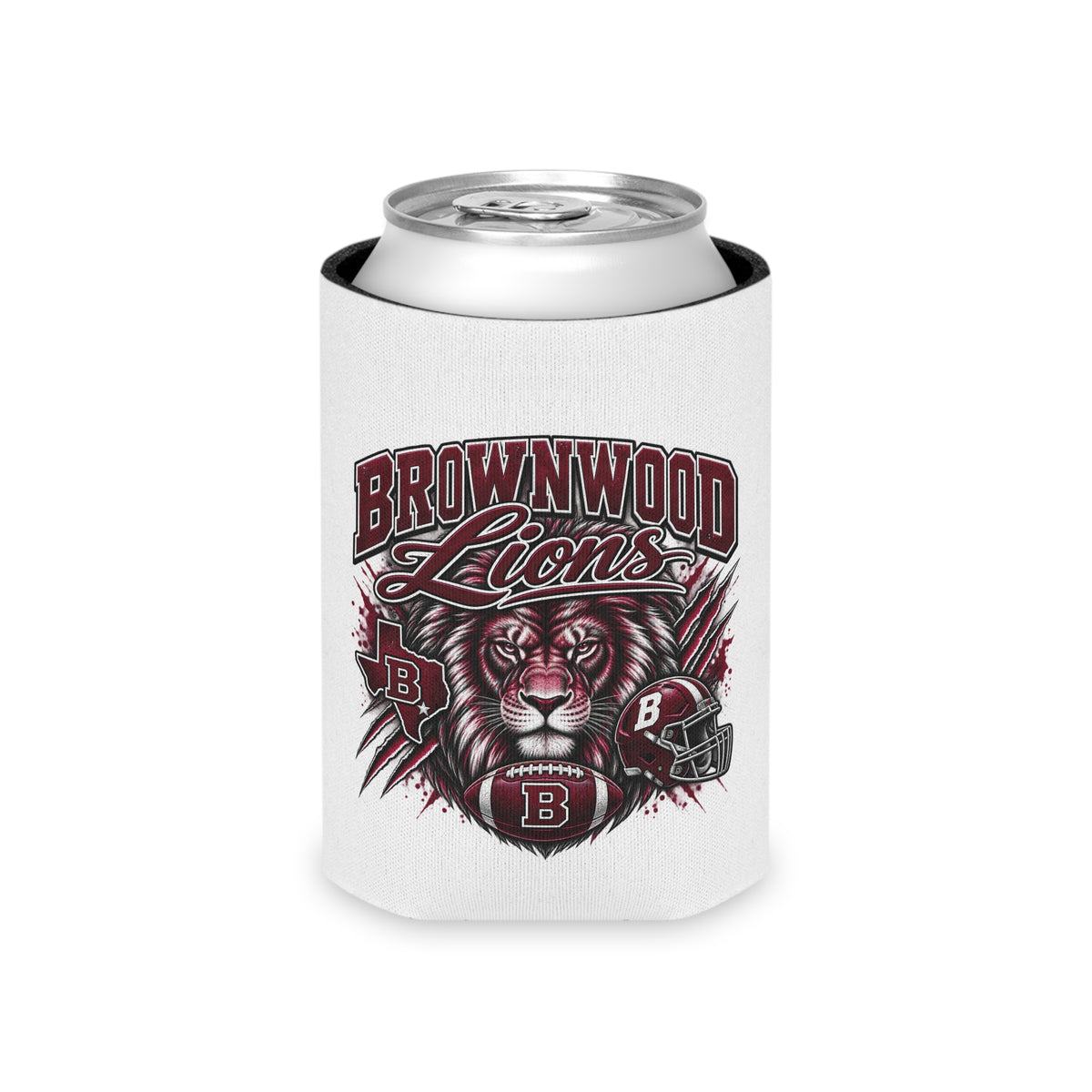 Brownwood Lions Can Cooler