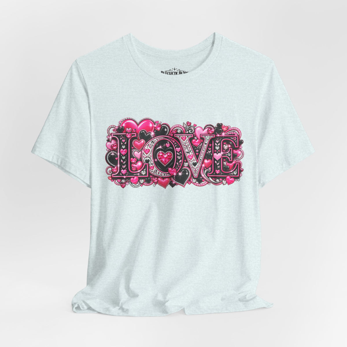 Love Graphic T-Shirt – Romantic Pink Valentine’s Day Tee