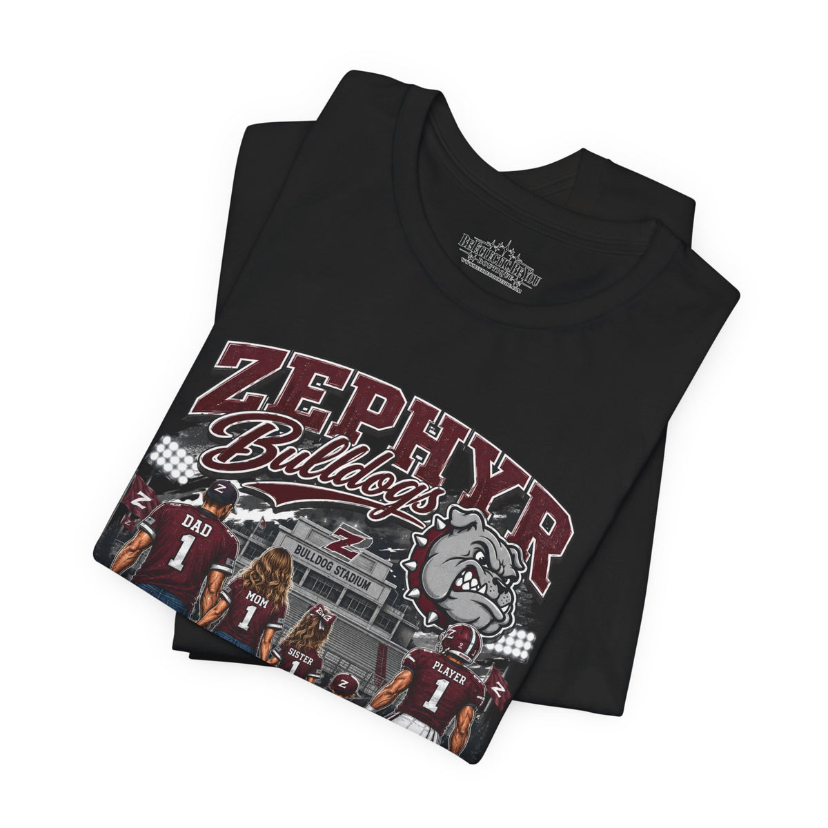 Zephyr Bulldogs Together We Rise Graphic T-Shirt