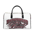Brownwood Lions Faux Leather Travel Bag — School Mascot Duffle
