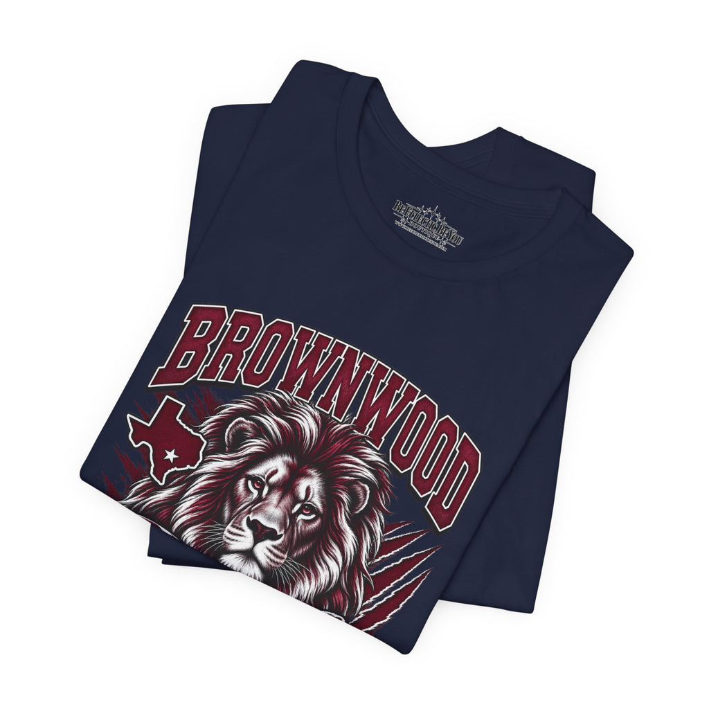 Brownwood Lions Vintage Lion Graphic T-Shirt