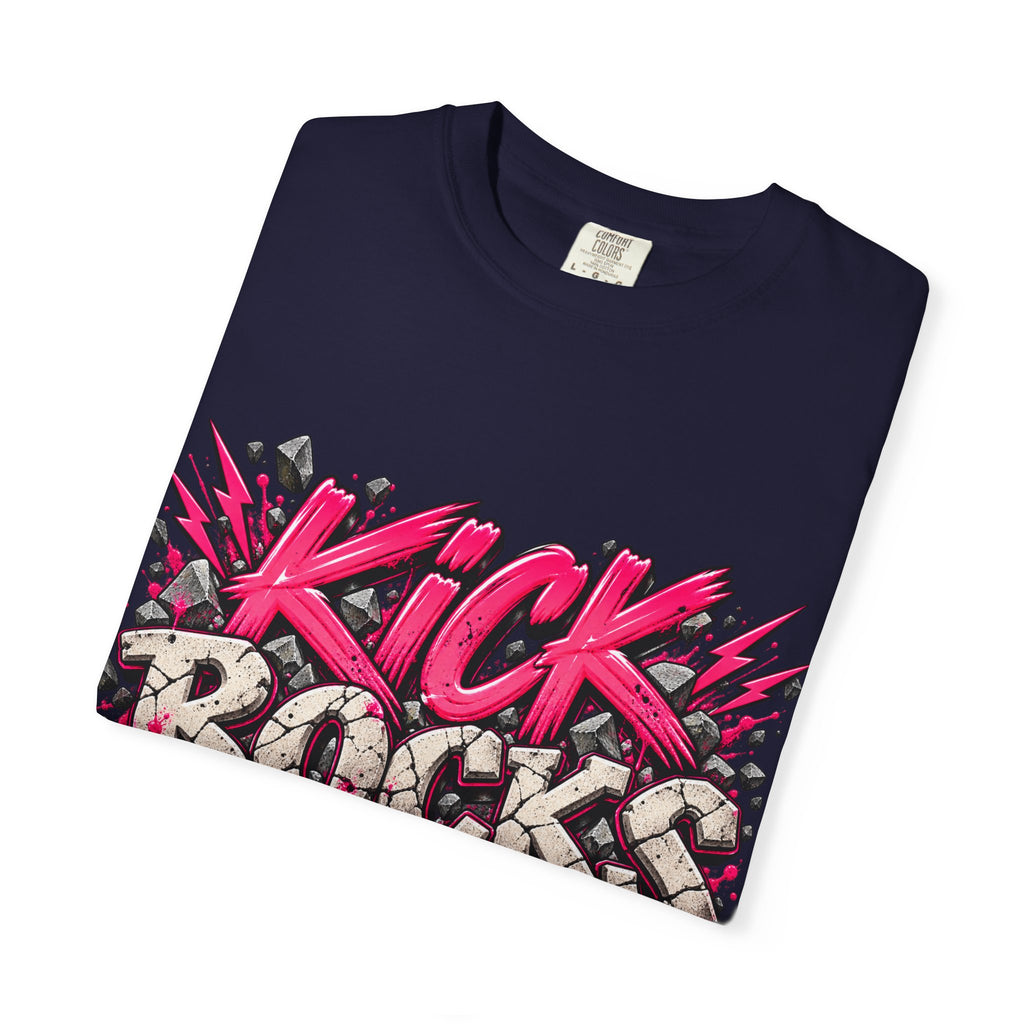 Kick Rocks Graphic T-Shirt — Bold Retro Streetwear Tee