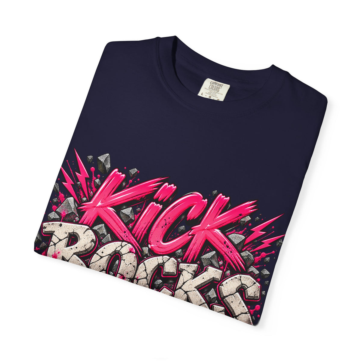 Kick Rocks Graphic T-Shirt — Bold Retro Streetwear Tee
