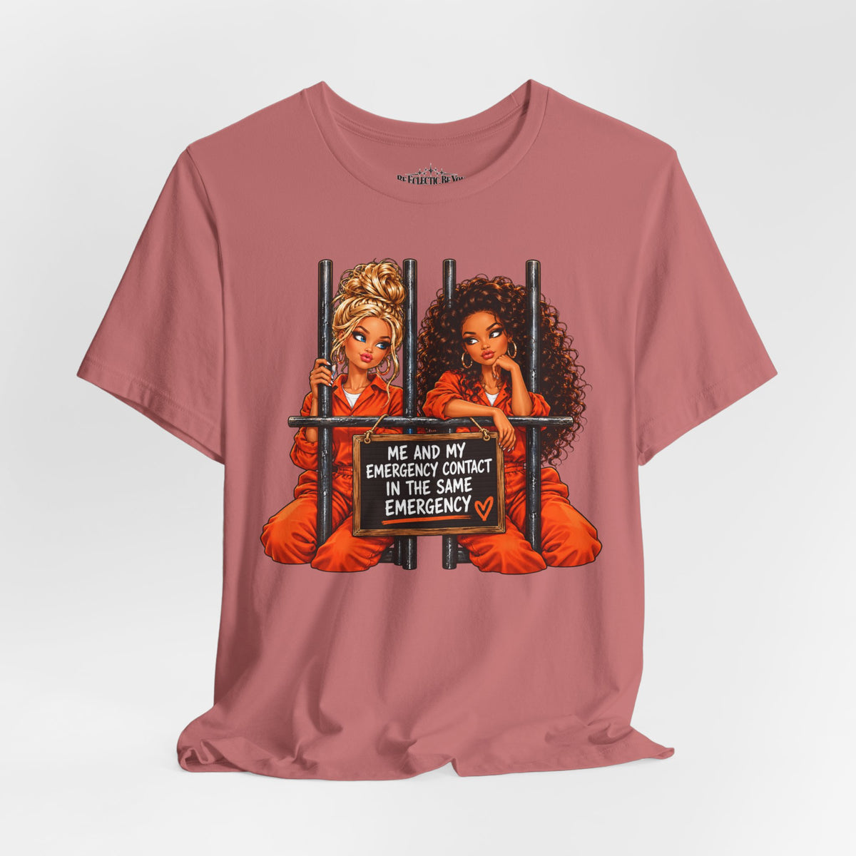 Emergency Contact Friendship Graphic Tee