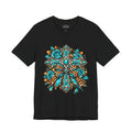 Bohemian Turquoise Floral Paisley T-Shirt