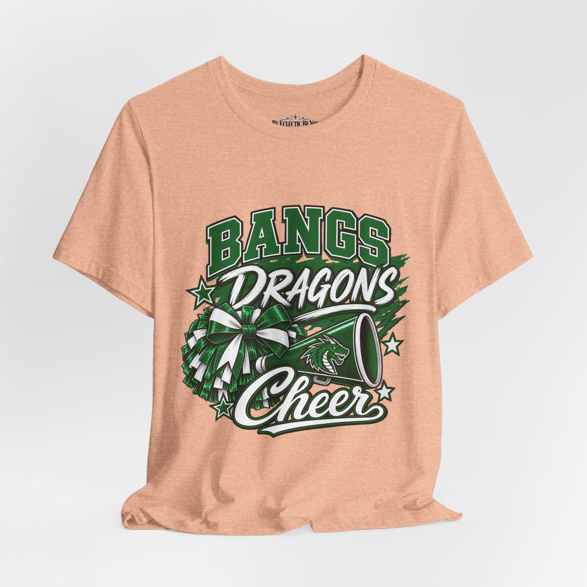 Bangs Dragons Cheer Graphic T-Shirt