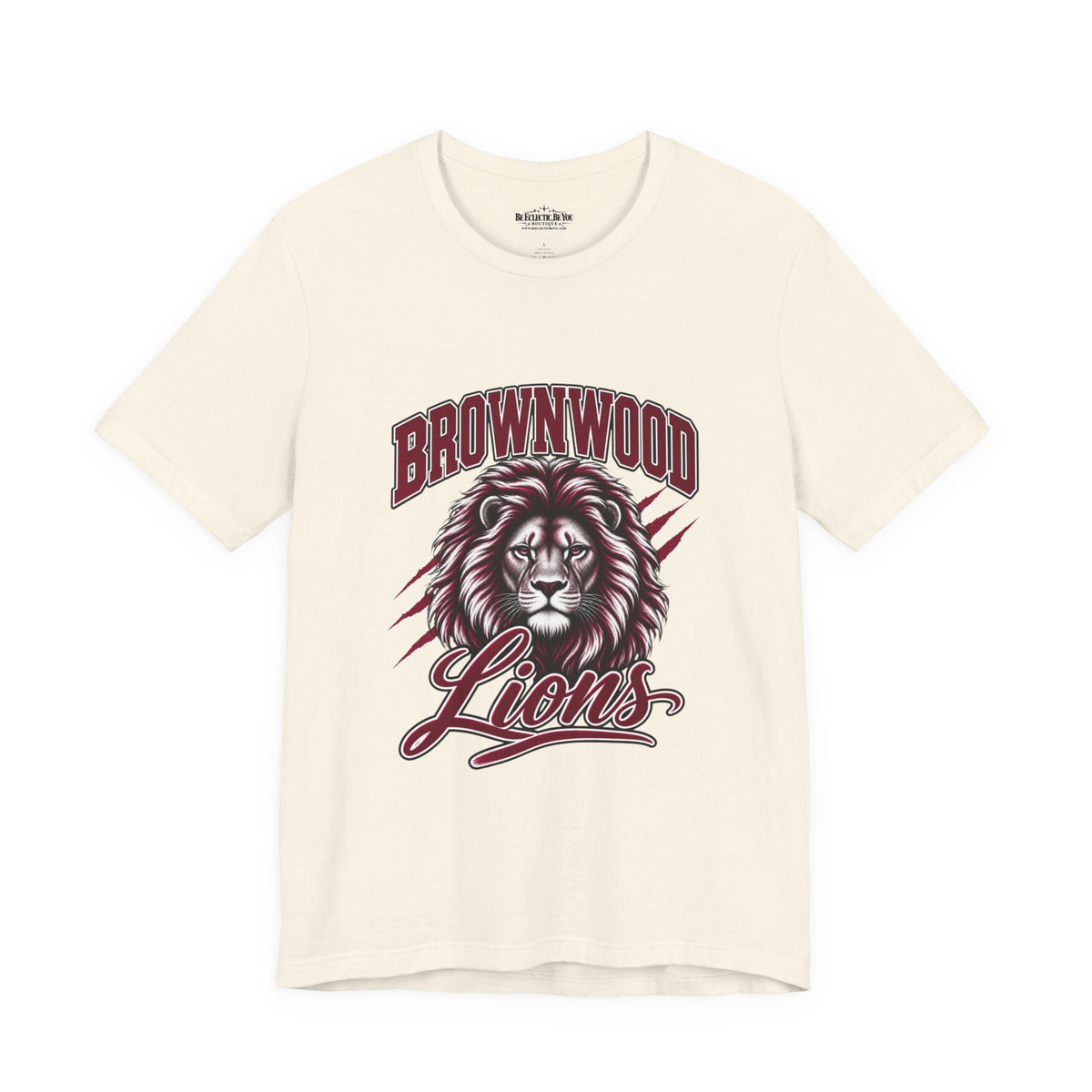 Brownwood Lions Mascot Graphic T-Shirt