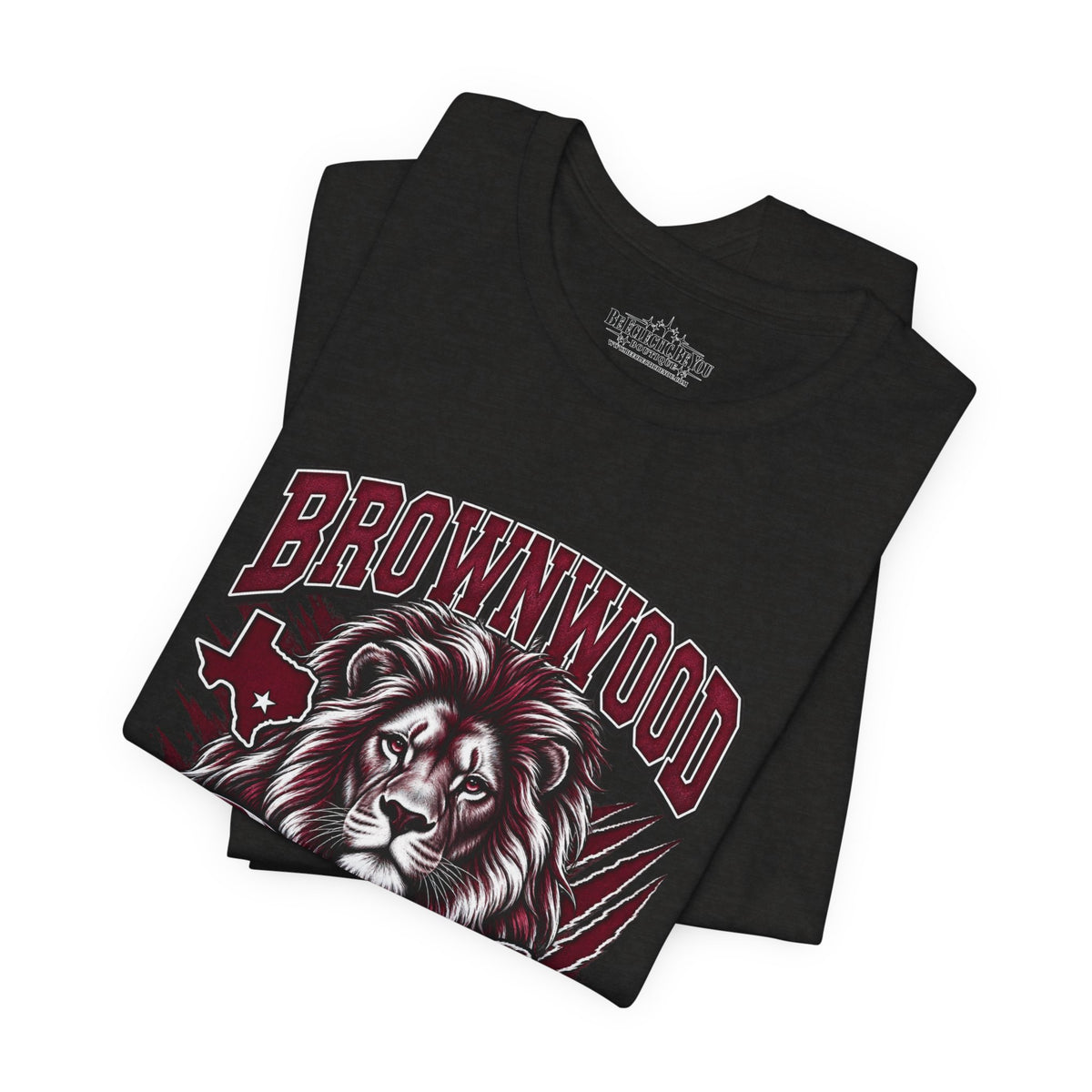 Brownwood Lions Vintage Lion Graphic T-Shirt