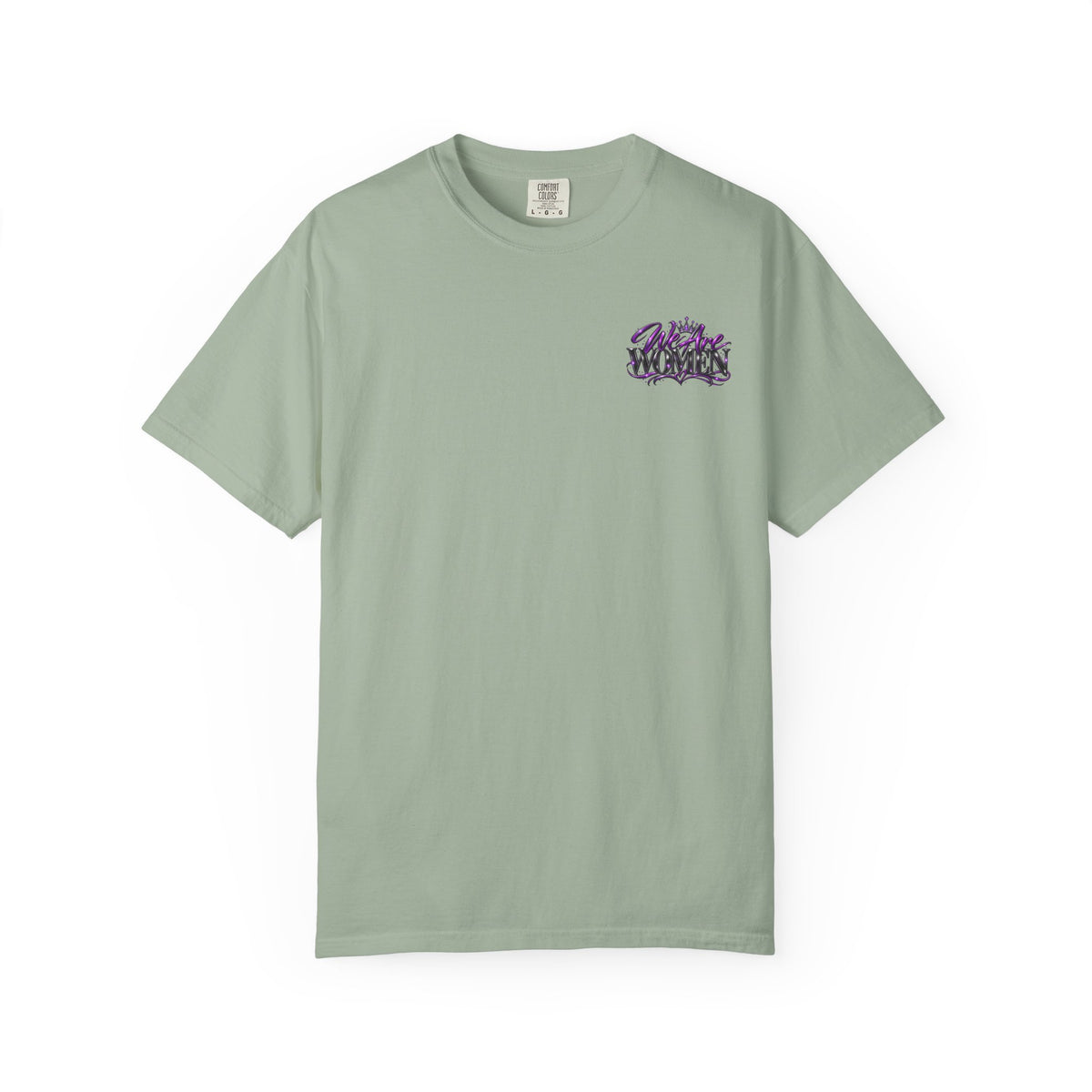 Unapologetically Women T-Shirt — Empowerment Graphic Tee with Crown, Books & Fashion Illustration
