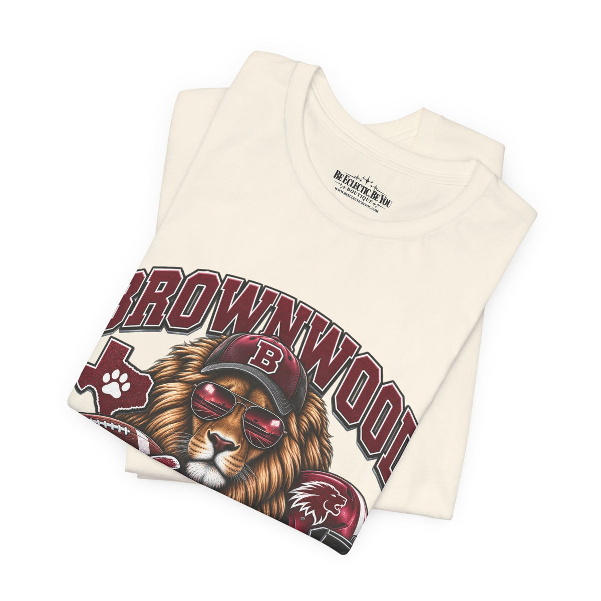 Brownwood Lion Dad Graphic T-Shirt
