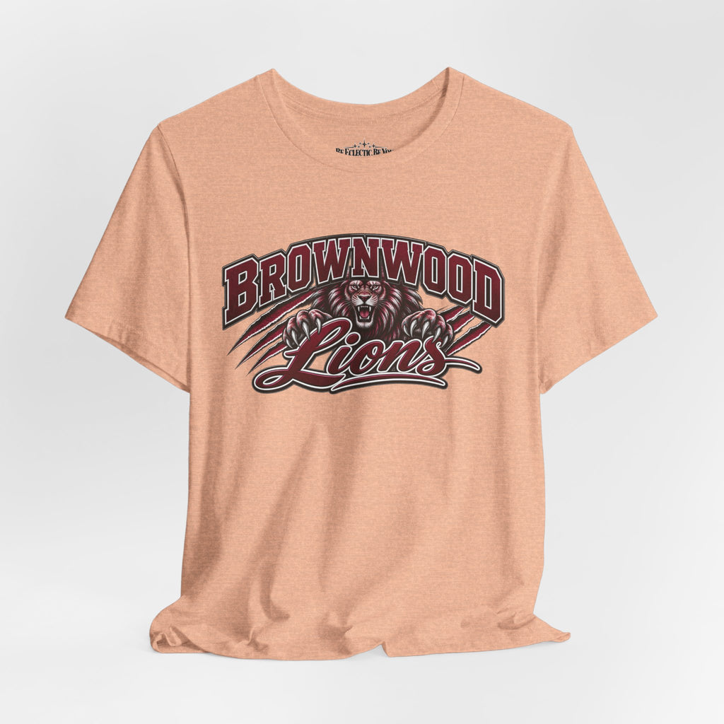 Brownwood Lions Family Football Graphic T-Shirt