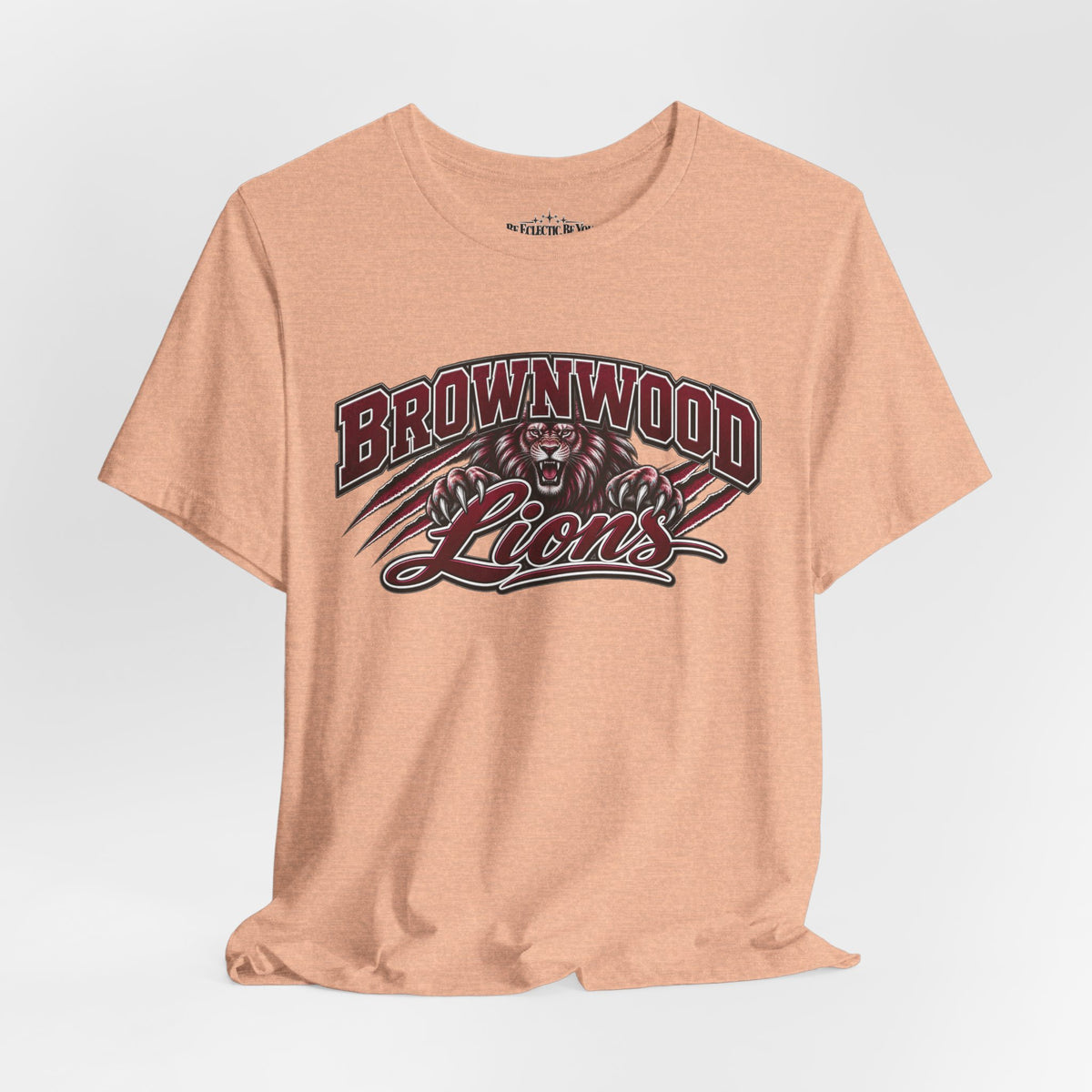 Brownwood Lions Family Football Graphic T-Shirt