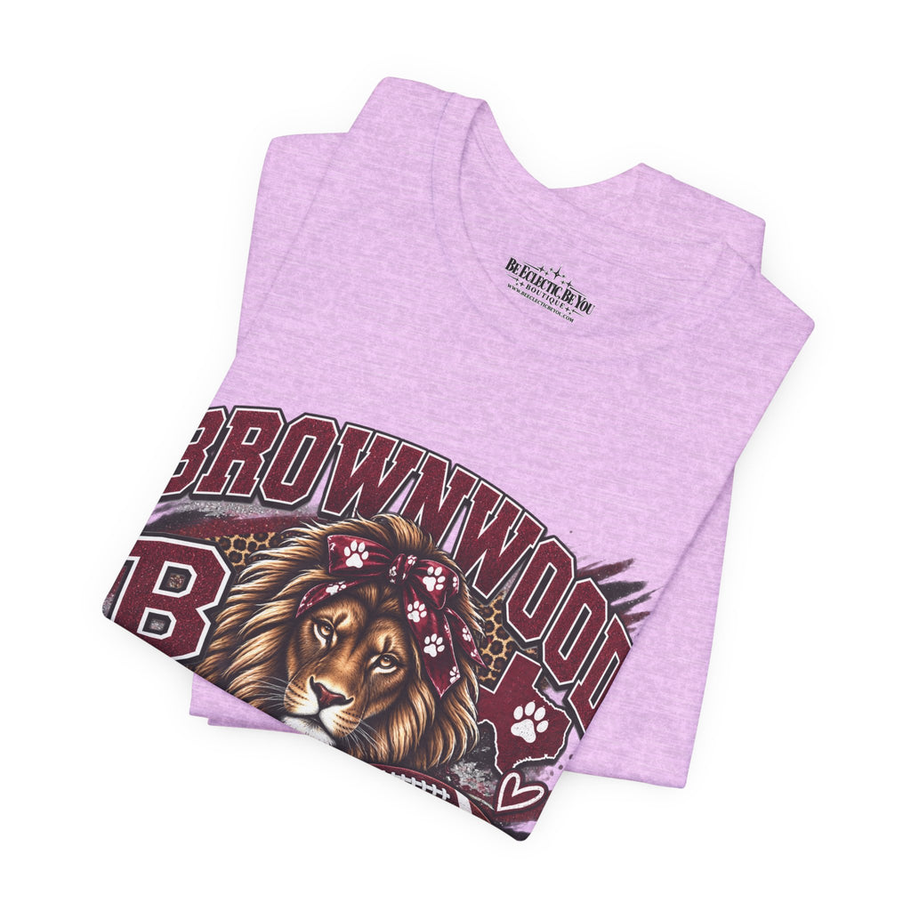 Brownwood B Lion Mom Graphic Tee