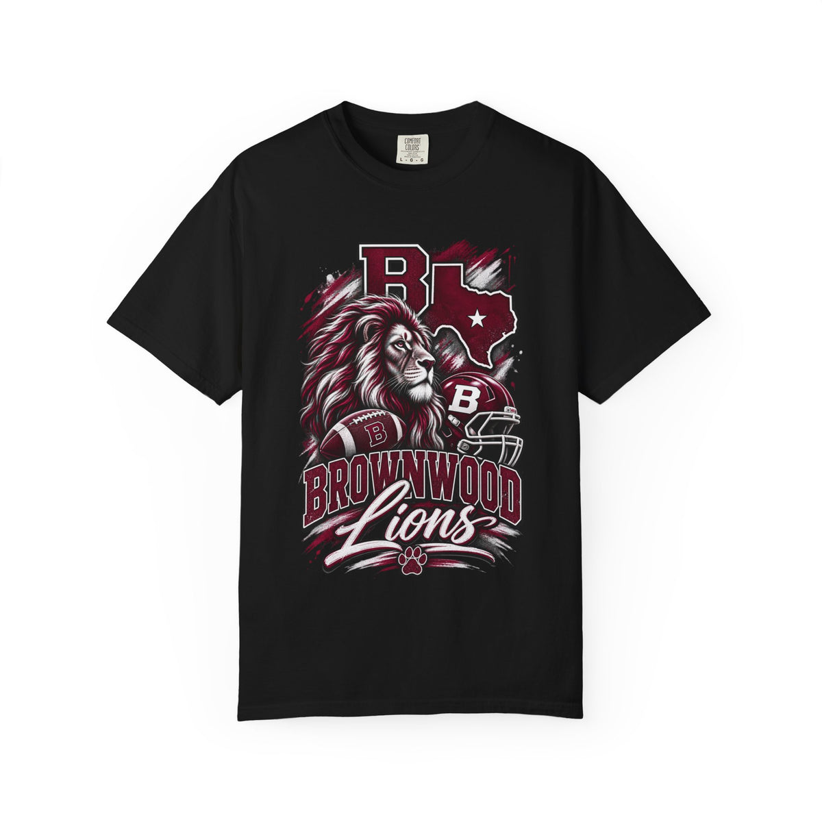 Brownwood Lions T-Shirt — School Spirit Tee
