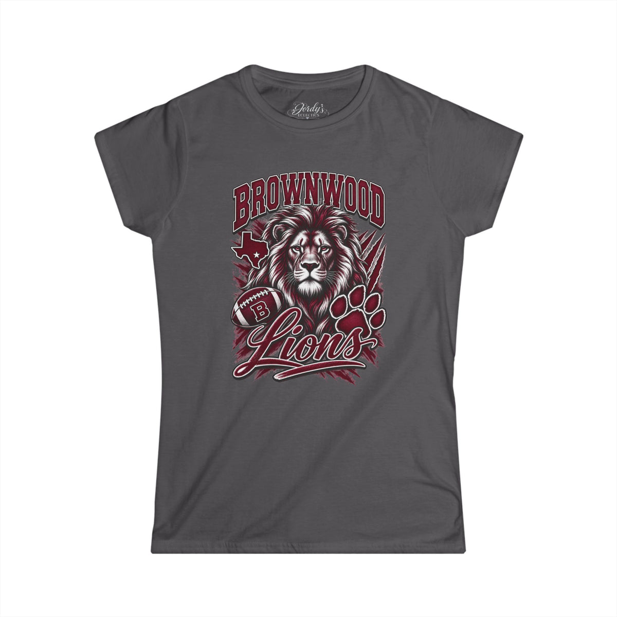Brownwood Lions Women's Softstyle Tee
