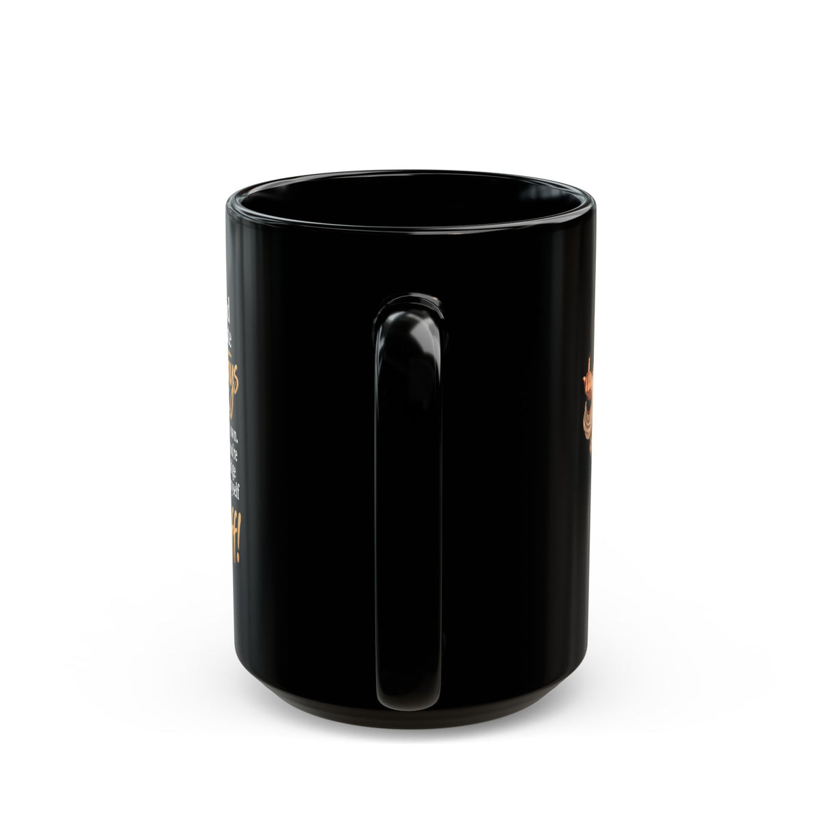 Black Mug - "I Survived the Worst Days" Sassy Quote Coffee Mug (11oz/15oz)