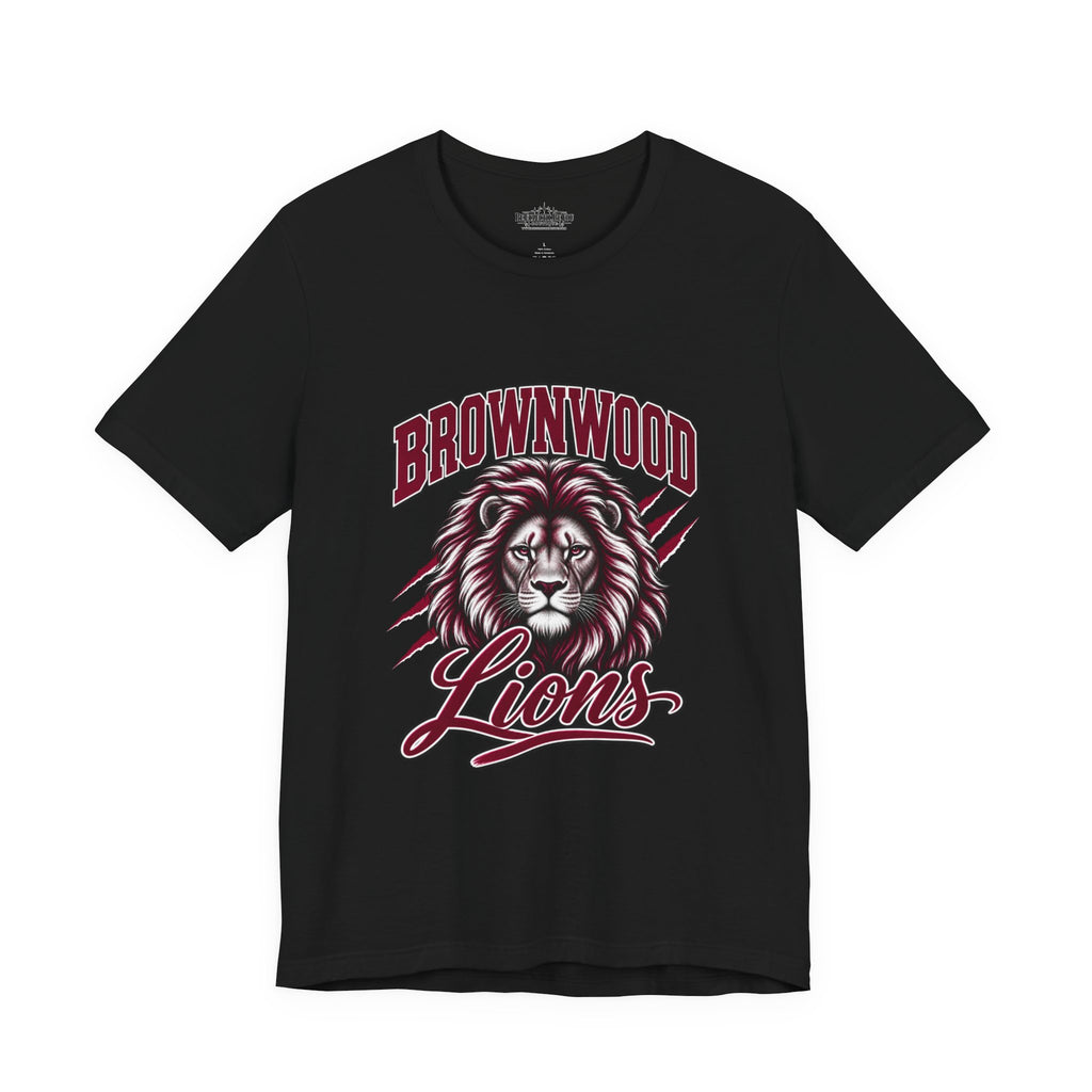 Brownwood Lions Mascot Graphic T-Shirt