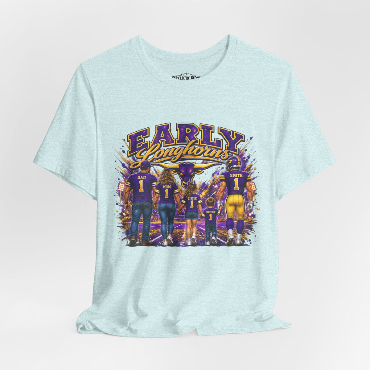 Early Longhorns Family Graphic Tee