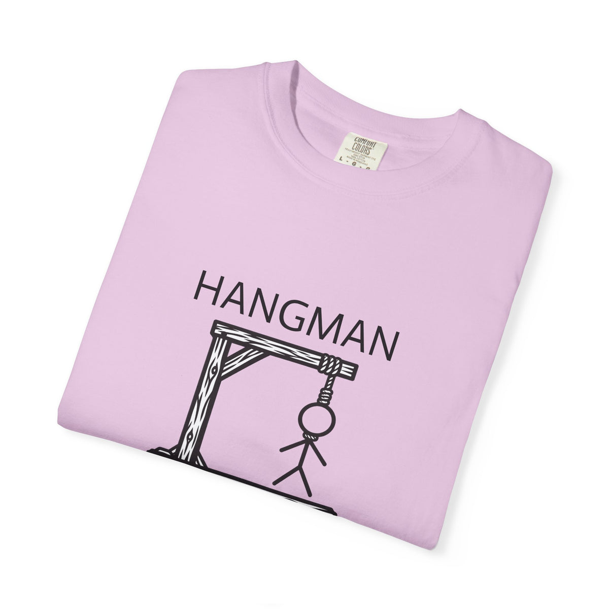 Hangman Game Unisex Garment-Dyed T-shirt