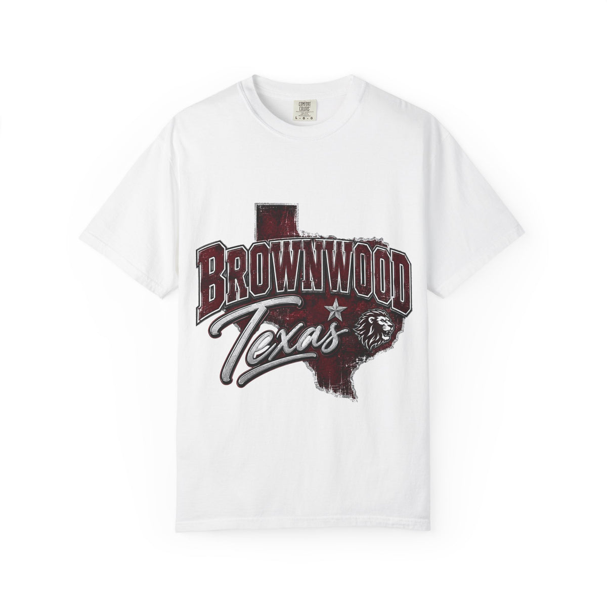 Brownwood Texas Unisex Garment-Dyed T-shirt