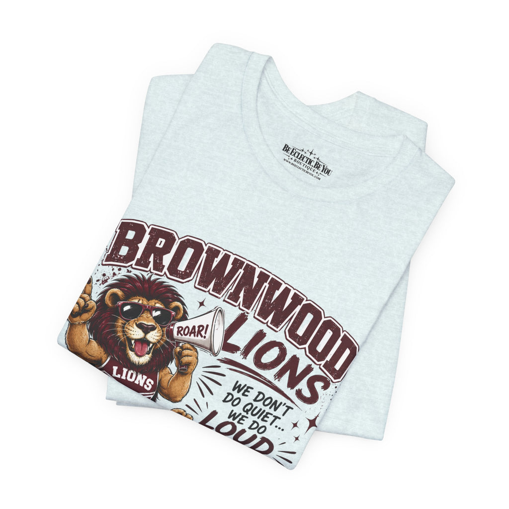 Brownwood Lions Team Spirit Cheer Jersey Tee