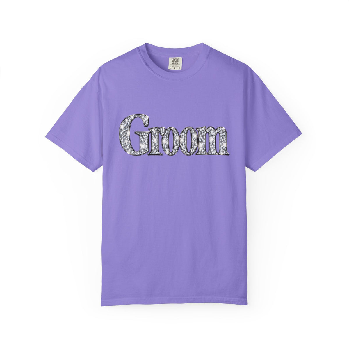 Groom Logo T-Shirt — Wedding Party Tee for Groom and Groomsmen