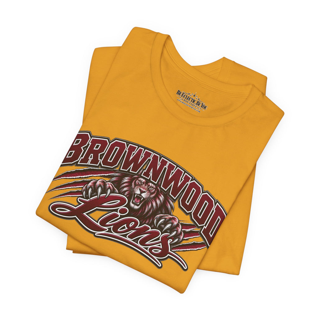Brownwood Lions Family Football Graphic T-Shirt
