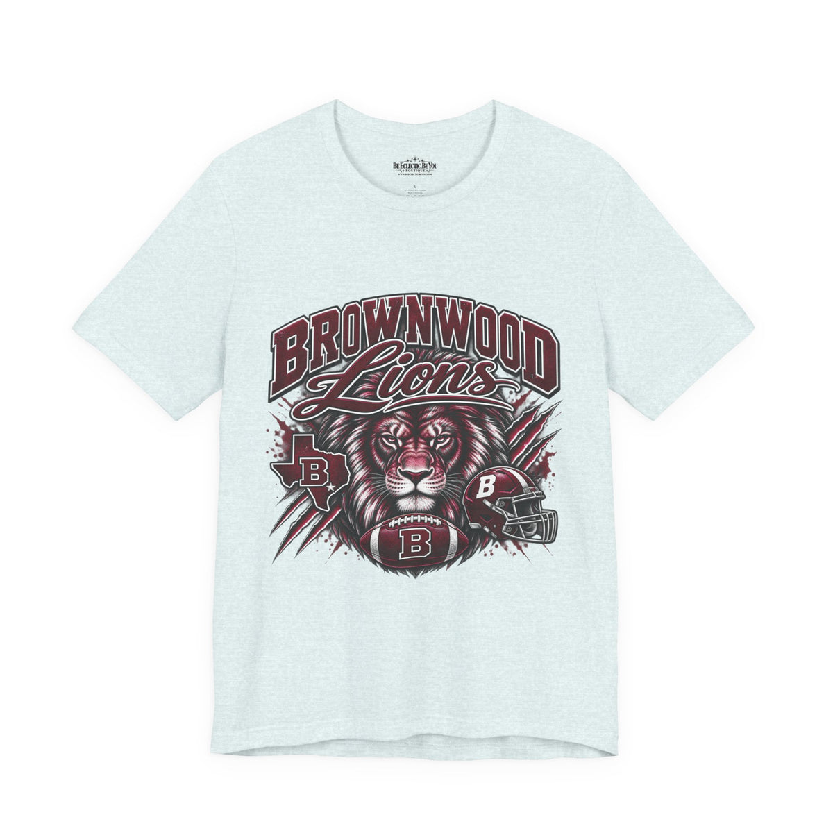 Brownwood Lions Mascot Jersey T-Shirt