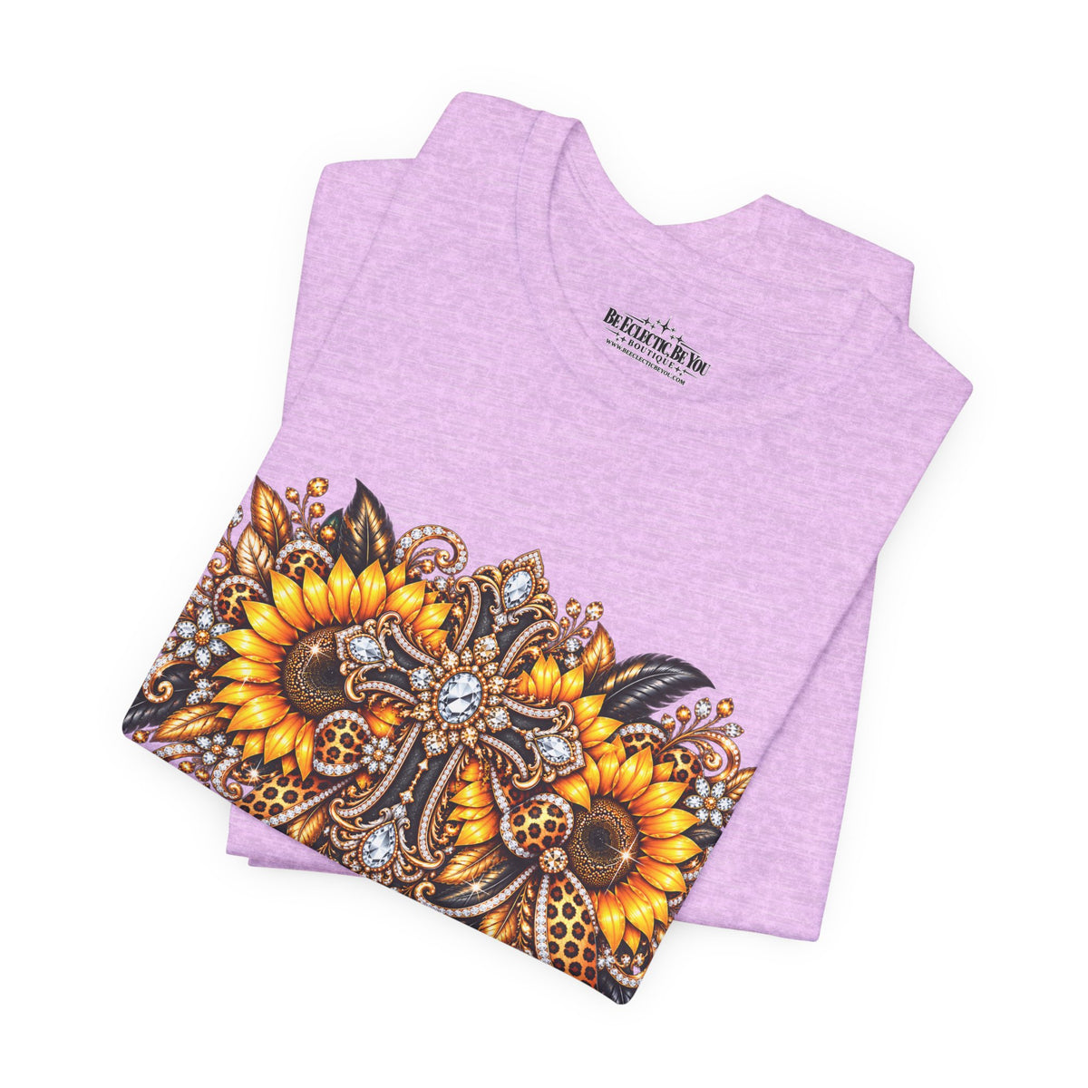 Ornate Sunflower Mandala Tee