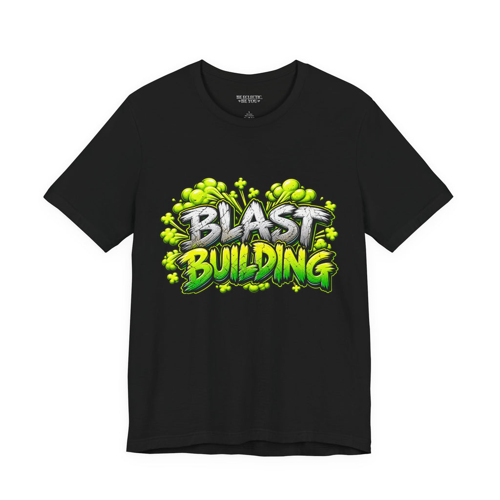 Blast Building Warning Zone Graphic Tee
