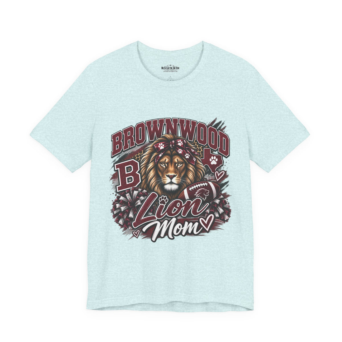 Brownwood B Lion Mom Graphic Tee