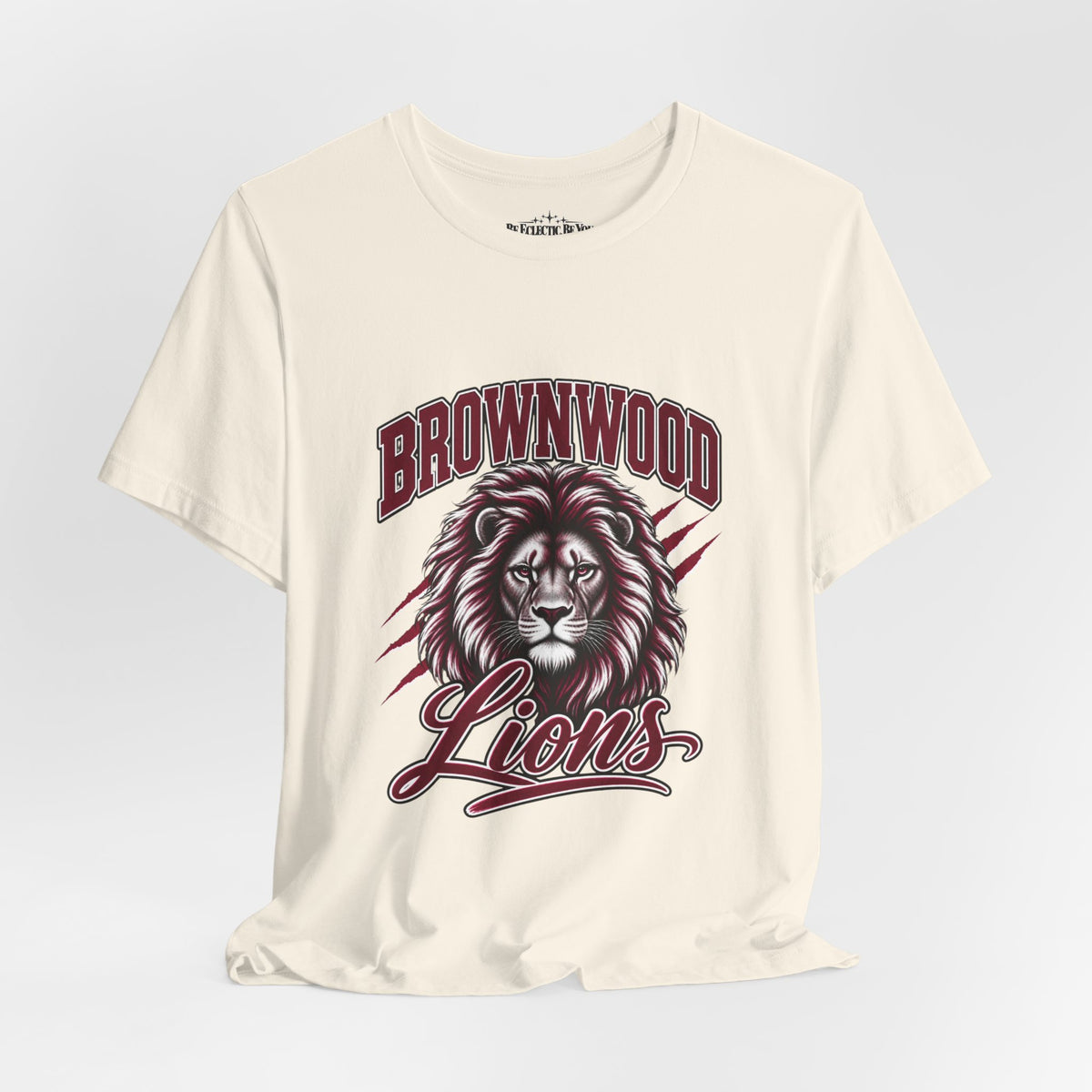 Brownwood Lions Mascot Graphic T-Shirt