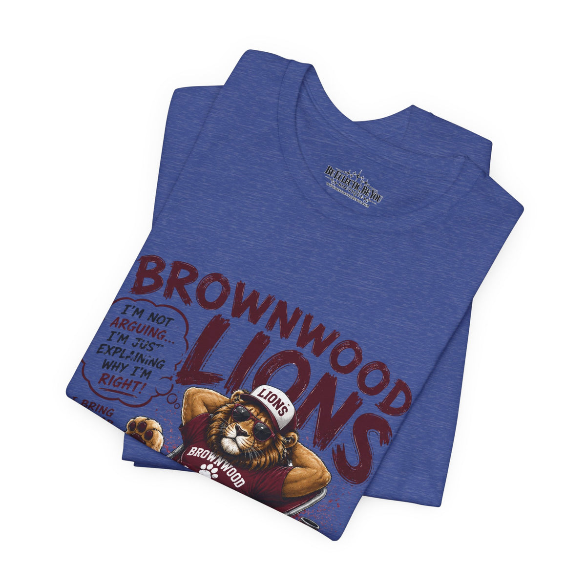 Brownwood Lions Can’t Hide Our Pride Graphic T-Shirt