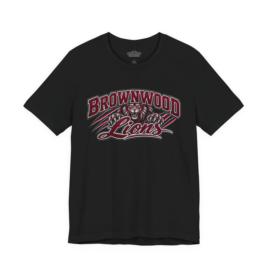 Brownwood Lions Family Football Graphic T-Shirt