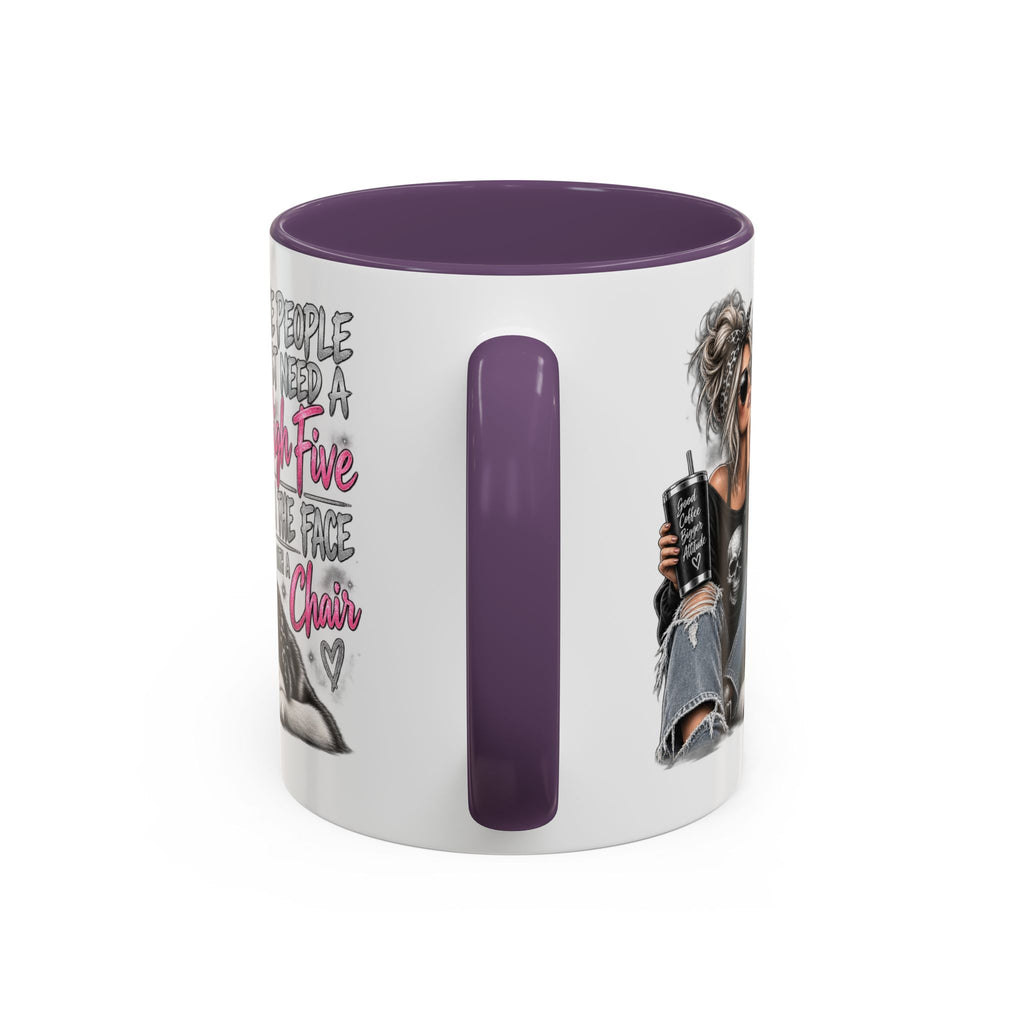 “Some People Just Need a High Five” Mug