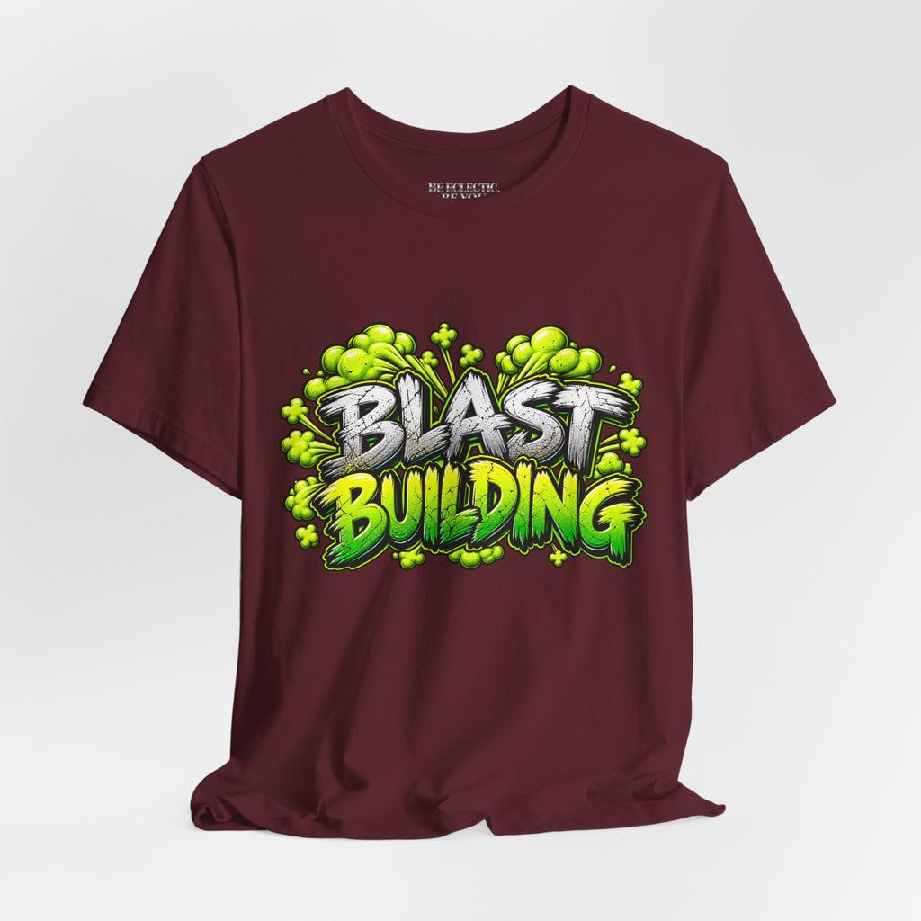 Blast Building Warning Zone Graphic Tee