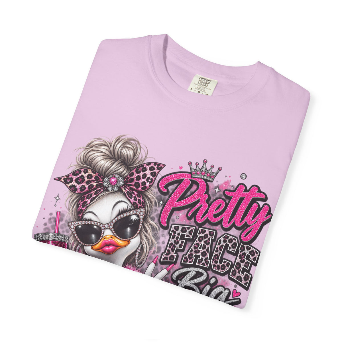 Pretty Big Attitude T‑Shirt — Cute Sassy Graphic Tee