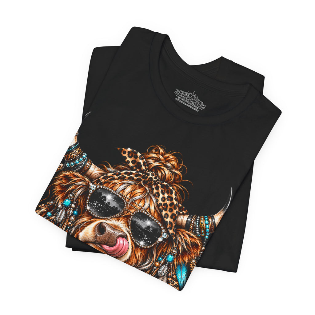 Highland Cow Graphic T-Shirt