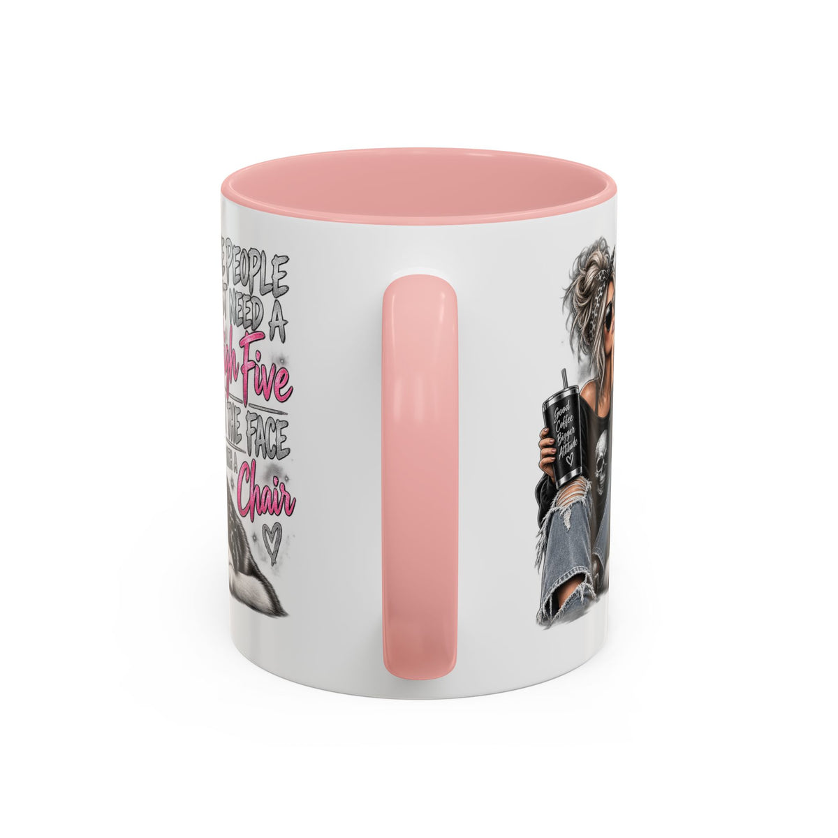“Some People Just Need a High Five” Mug