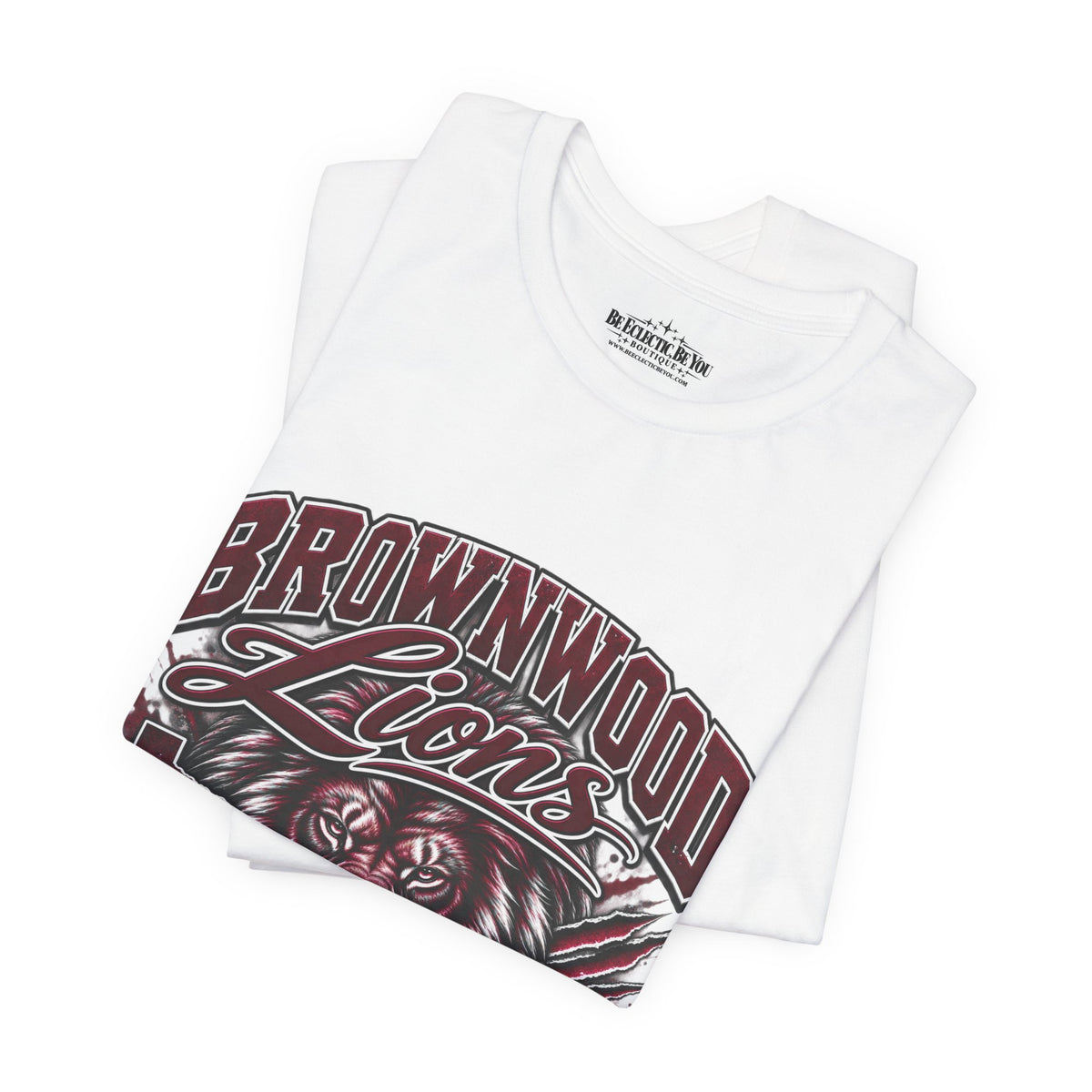 Brownwood Lions Mascot Jersey T-Shirt