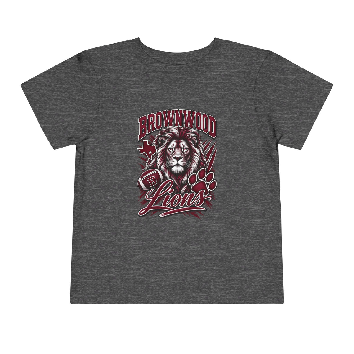Brownwood Lions Toddler Short Sleeve Tee