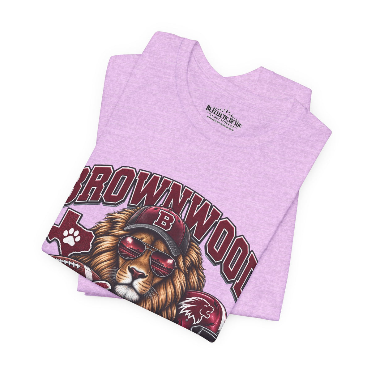 Brownwood Lion Dad Graphic T-Shirt